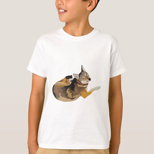 R är för Red Varg T Shirt (Framsida)