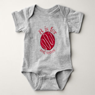 R är för Red Velvet Cookie Dessert Baking Foodie T Shirt