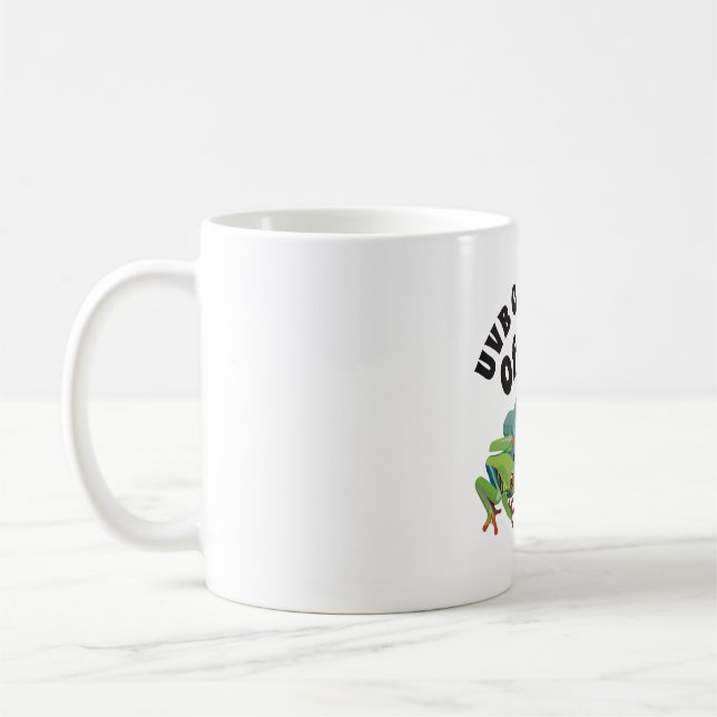 R är för reptil kaffemugg (Vänster)