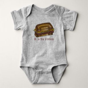 R är för Reuben Sandwich Foodie Alphabet Initial Tröja