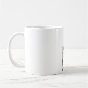 R är för Ring Tails Lemur Kaffemugg