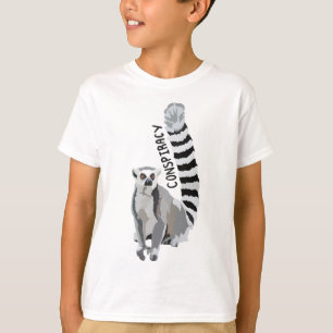 R är för Ring Tails Lemur T Shirt