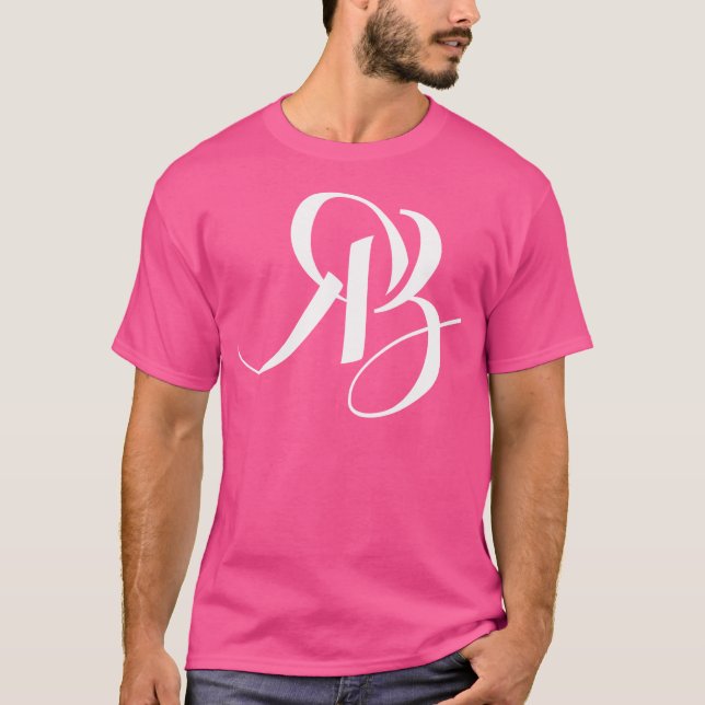 R B INITIALER T SHIRT (Framsida)