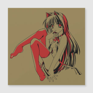 R & B Manga, Neko Catgirl Hårig Loli Anime