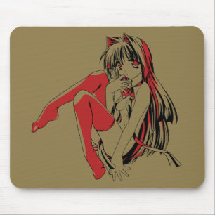 R & B Manga, Neko Catgirl Hårig Loli Anime Musmatta