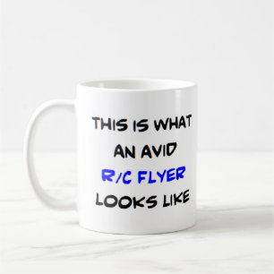 r/c flygare, vid kaffemugg
