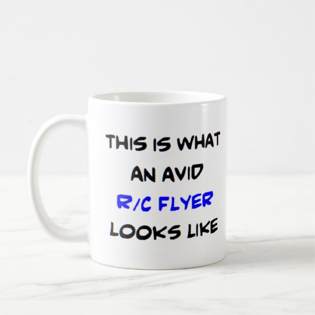r/c flygare, vid kaffemugg (Vänster)