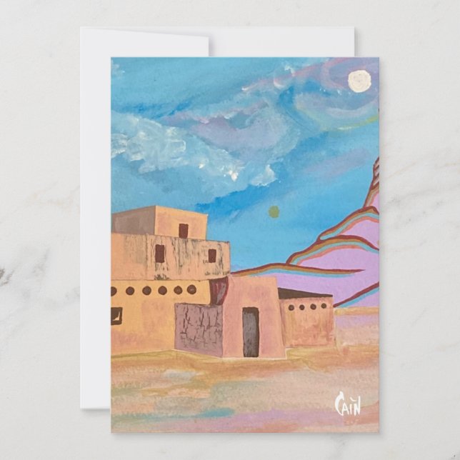 R.C. GORMAN HEM TACK KORT (Framsida)