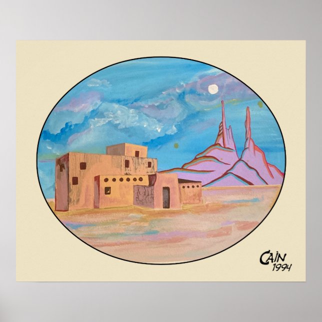 R.C. GORMAN'S HOME POSTER (Framsidan)