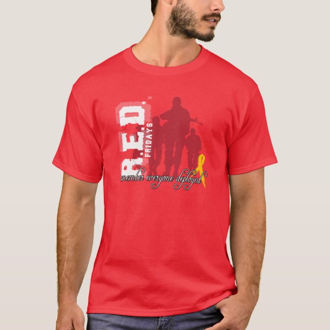 R.E.D. Fredagar T-shirt (Framsida)