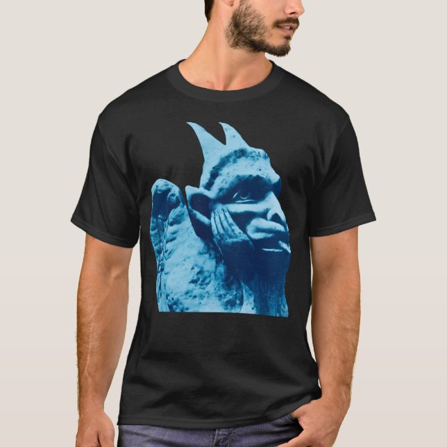 R.E.M. Chronic Town Gargoyle T Shirt (Framsida)
