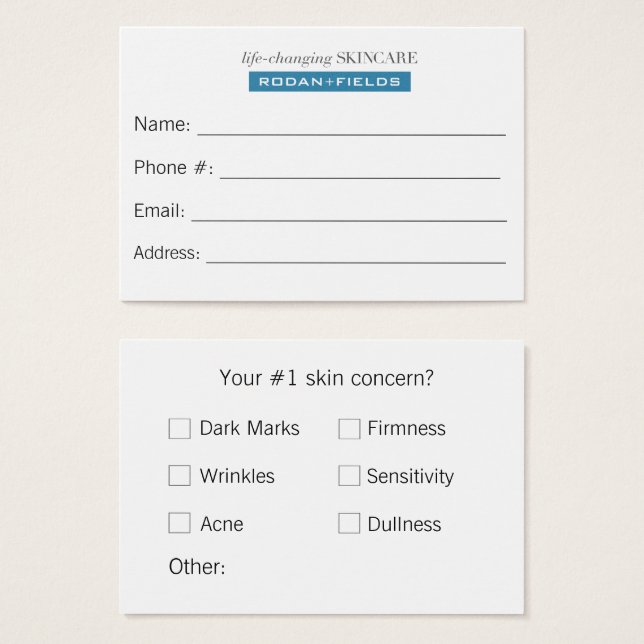 R+F Raffle Biljett (Framsida & baksida)