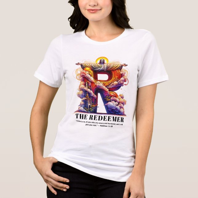 R för Kristus och förlossning T Shirt (Framsida)