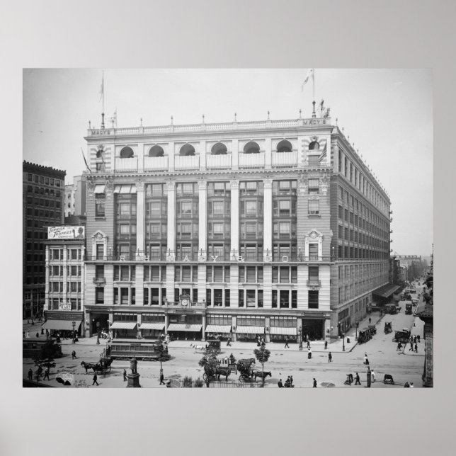 R.H. Macy & Company Poster (Framsidan)