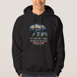 R.I.P. 399 (1996-2024) Queen of the Tetons Bear Hoodie