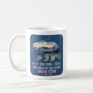 R.I.P. 399 (1996-2024) Queen of the Tetons Bear Kaffemugg