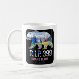 R.I.P. 399 Drottning av Tetons Bear Kaffemugg