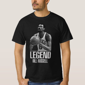 R.I.P Basketball Boston Bill Russell T Shirt