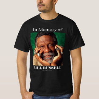 R.I.P Bill Russell Basketball T Shirt