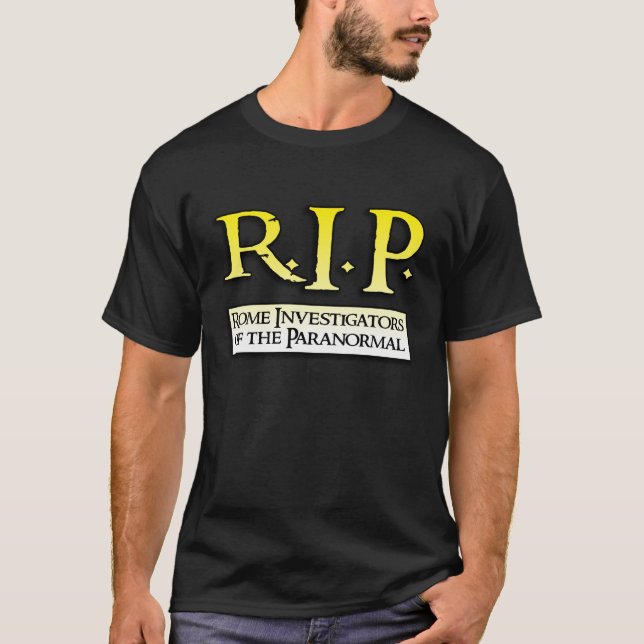 R.I.P - Blekna logotypT-tröja Tee Shirt (Framsida)