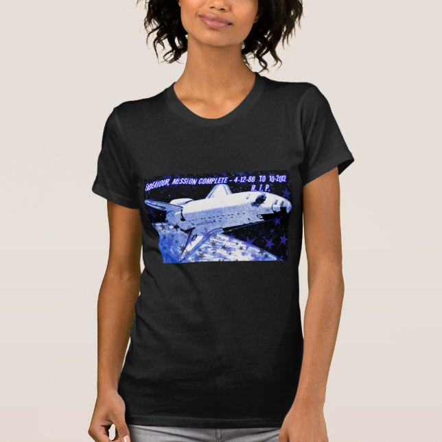R.I.P. Endeavour, Uppdrag Slutfört_ Tee Shirt (Framsida)