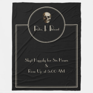 R.I.P. Fleece Blanket - Mysigt som efterlivet!