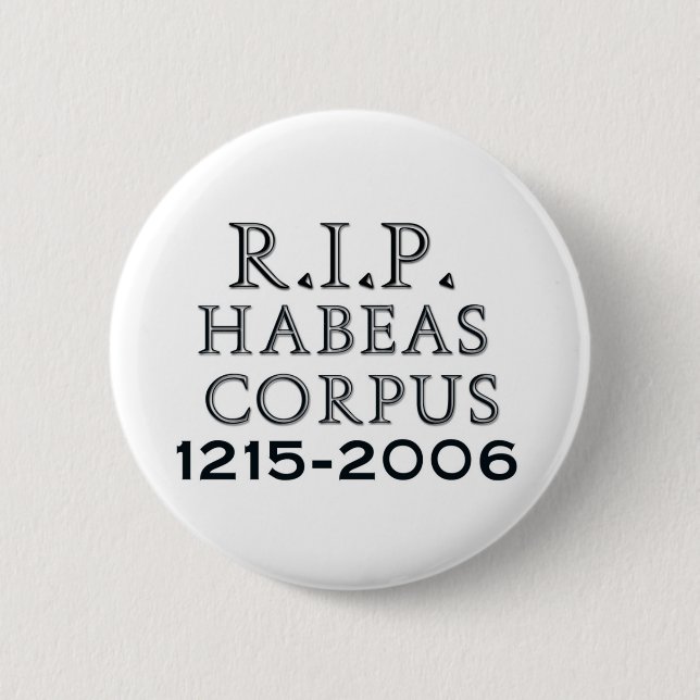 R.I.P. Habeas corpus Knapp (Framsida)