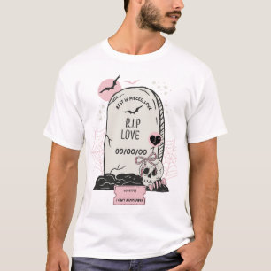 R.I.P. Kärlek — Rolig Anti-Valentine’s Day t-shirt
