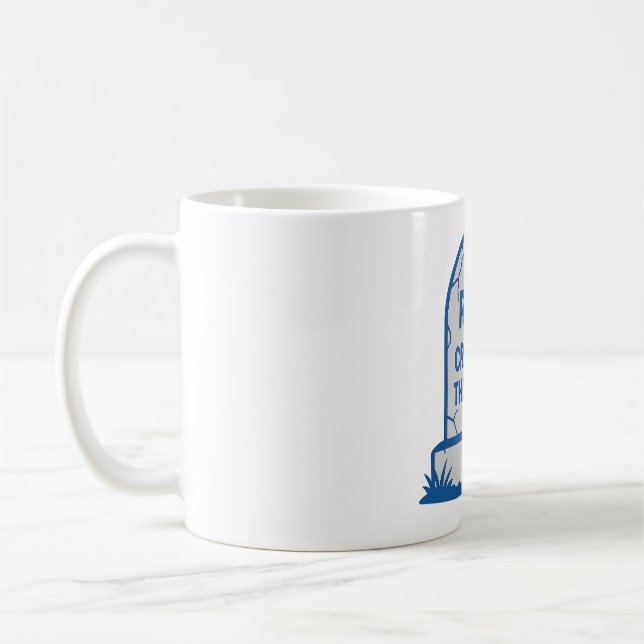 R.I.P. Kritiskt tänkande Kaffemugg (Vänster)