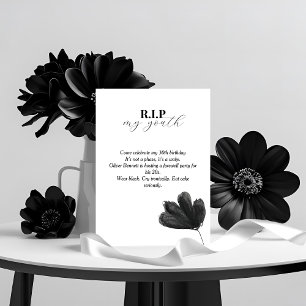 R.I.P. Min inbjudan till Ungdom 30års födelsedag