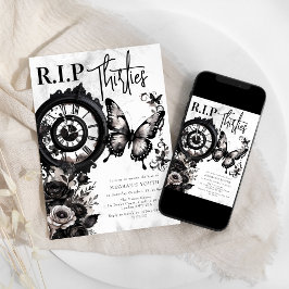 R.I.P Trettio | 40-årsfest Inbjudningar