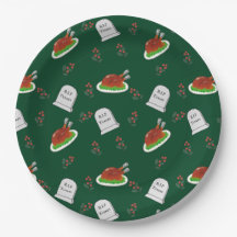 R.I.P Turkiet jul Party Tallrikar - stil 2