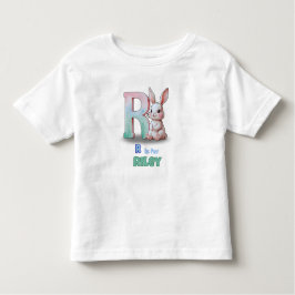 R is for Riley - Custom Toddler Name Tee