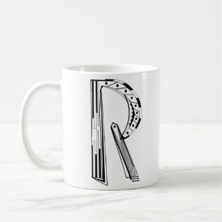 "R" Kaffe Mugg