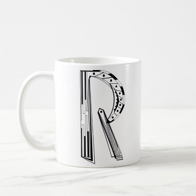 "R" Kaffe Mugg (Vänster)