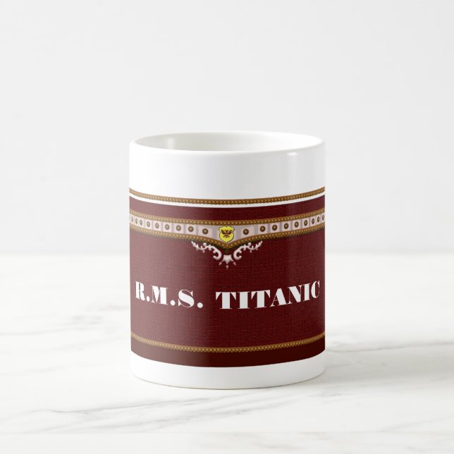 R.M.S. TITANIC minnes- kopp (Center)