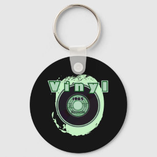 r/minrekord 1965 för VINYL 45 Nyckelring