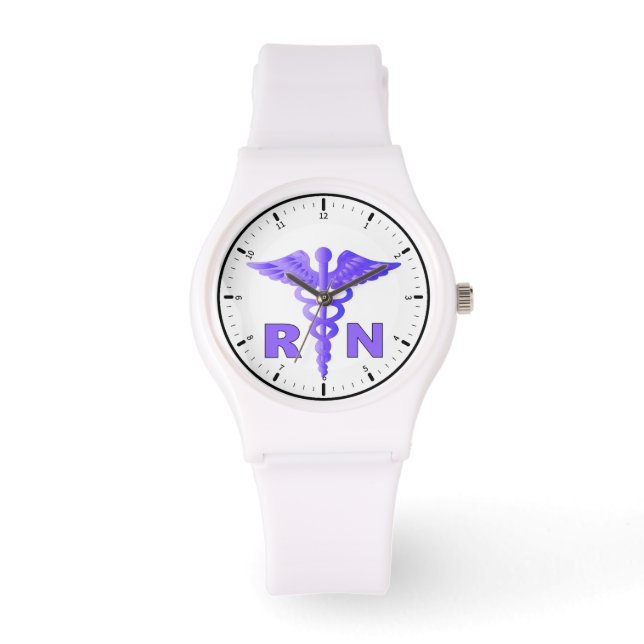 R.N | Caduceus Personal | Medicinsk | Se Armbandsur (Framsida)