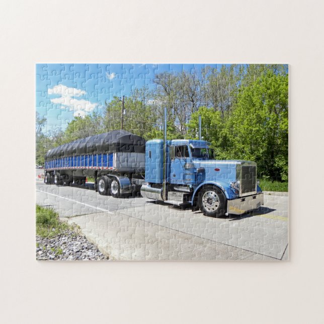 R. Nolt Light Blue 359 Puzzle Pussel (Horisontell)