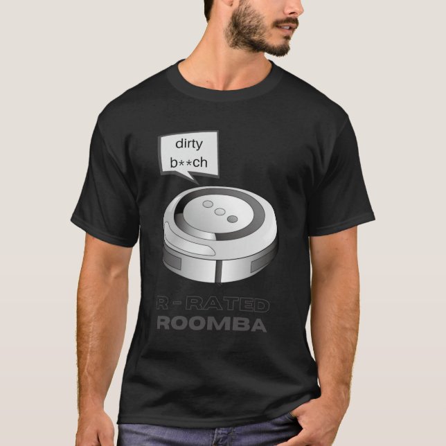 R nominerad Roomba T Shirt (Framsida)