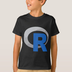 R Officiell Logotyp Programming Language T Shirt