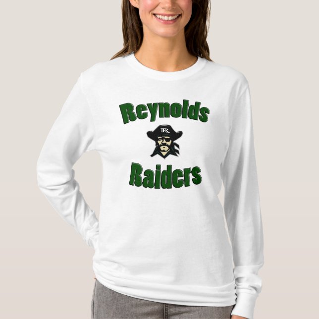 R.R. Kvinna Hoodie Tee Shirt (Framsida)