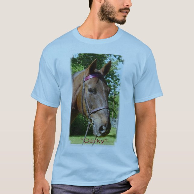 R & R "som är corky i färg ", Tee Shirt (Framsida)