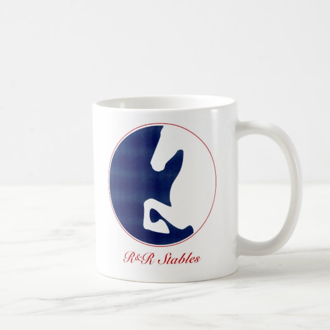 R- & r-stallmugg kaffemugg (Höger)