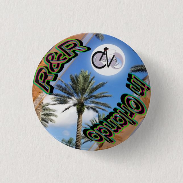 R&R turnerar i Orlando knäppas Knapp (Framsida)