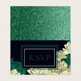 R.S.V.P. emerald grönt 20-årsjubileum Kort