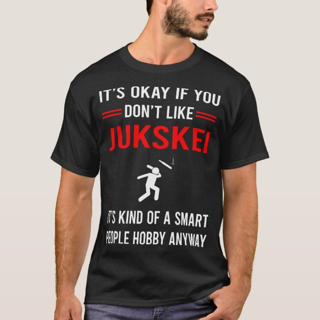 R Smart People Jukskei T Shirt (Framsida)