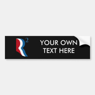R SQUARED - ROMNEY RICE -.png Bildekal