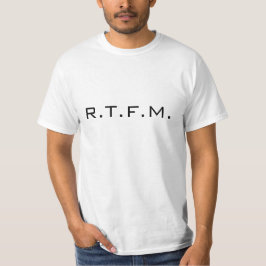 R.T.F.M. TEE SHIRT