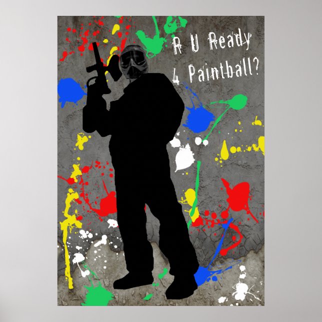 R U Redo 4 Paintball? Poster (Framsidan)